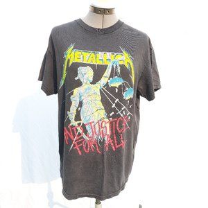 RARE Vintage 1994 Metallica Band Tee And Justice For All Hammer Of Justice 55774